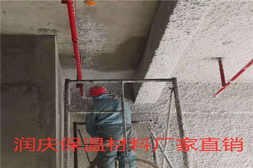 武安无机纤维喷涂专业施工队厂家吸音无机纤维喷涂 润庆保温防水材料 邯郸之窗