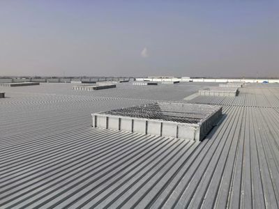 东方雨虹“金禹奖”金奖项目 华晨宝马新工厂南机械加工车间屋面防水保温工程